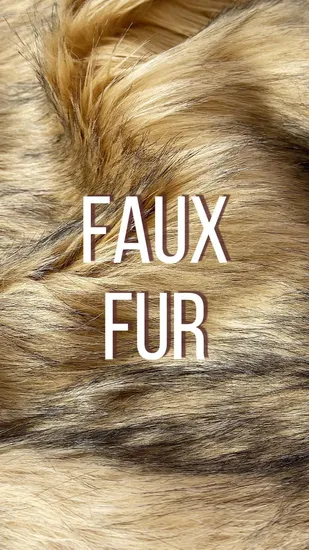 Tessuto per tappeti con collo in pelliccia sintetica di procione grigio marrone jacquard bicolore Kingcason