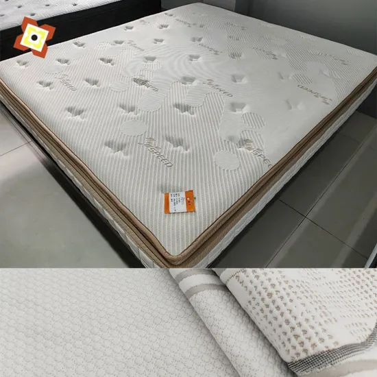 Tessuto per materasso Tecnologia di raffreddamento stereoscopica Lce Bean Tessuto Tessile per la casa Strato d'aria traspirante Tessuto per materasso di classe A